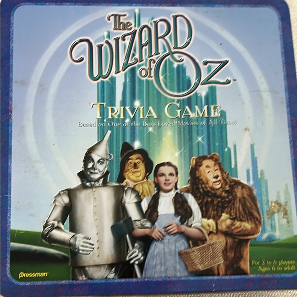 The Wizard of Oz Trivia Game - Blue